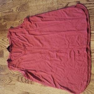 (UK S) FDJ French Dressing Jeans V Neck Sleeveless Top Solid Color Casual